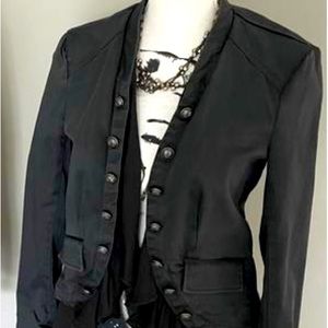 Free People Ruffles Romance Jacket Size XL.